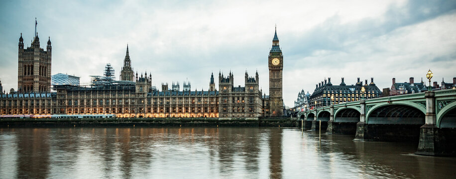 Big Ben and Houses of Parliament, London, UK