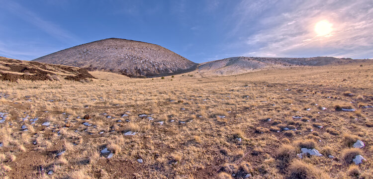 The north slope of SP Crater, Located north of Flagstaff Arizona,