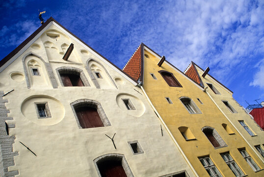 The Tree Sisters Hotel located in one of the tree merchant houses named The Tree Sisters,Pikk street, Tallinn, Estonia