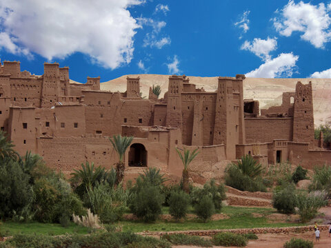 Maroc, le Ksar A&iuml;t Ben Haddou 