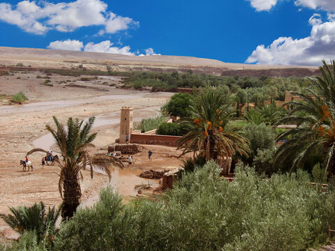 Maroc, le Ksar A&iuml;t Ben Haddou 
