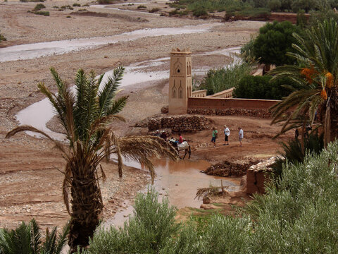 Maroc, le Ksar A&iuml;t Ben Haddou 