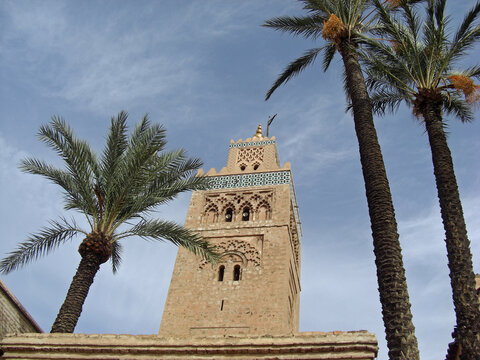 Maroc, Marrakech Mosqu&eacute;e la Koutoubia