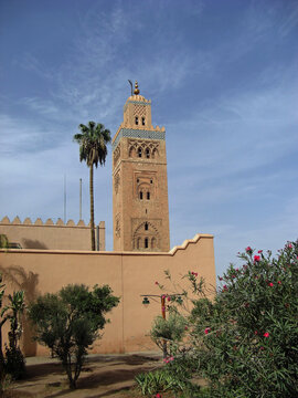 Maroc, Marrakech Mosqu&eacute;e la Koutoubia