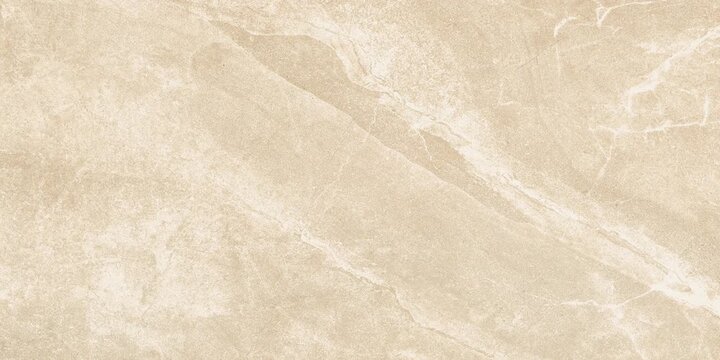 Warm Beige Travertine Stone Texture Background with White Veins. Premium Porcelain Tile Surface