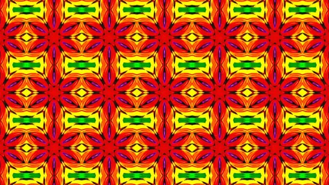 seamless pattern with colorful geometric shapes