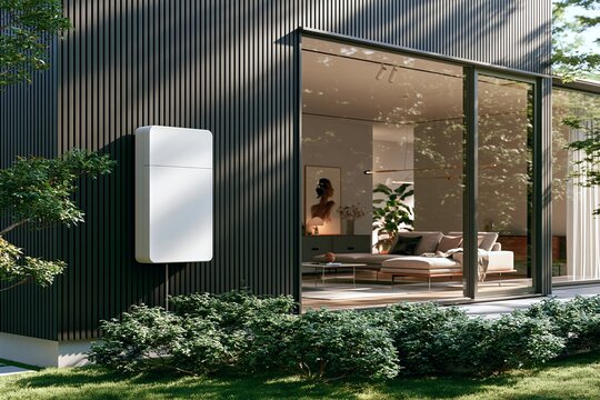 豊かな暮らしと省エネを実現するスマートハウスの外壁蓄電池