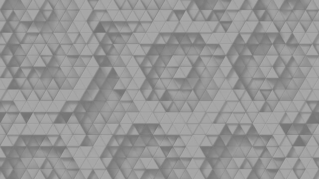 Abstract triangles shifting, geometric wall surface, modern minimalist aesthetic
