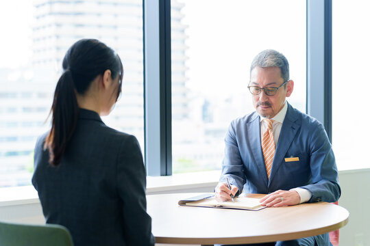 面接　面談　相談　ヒアリング　1on1