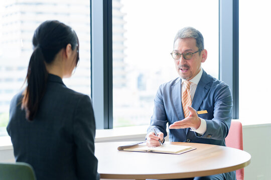 面接　面談　相談　ヒアリング　1on1