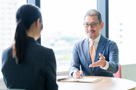 面接　面談　相談　ヒアリング　1on1