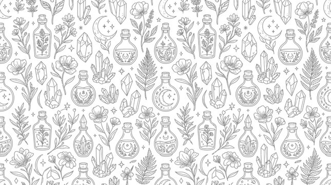 Mystical Elements Pattern