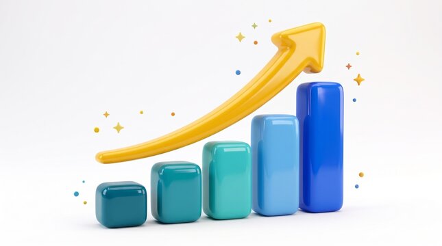 Colorful 3D Cartoon Charts and Diagrams Collection &ndash; Glossy Educational Business Infographics