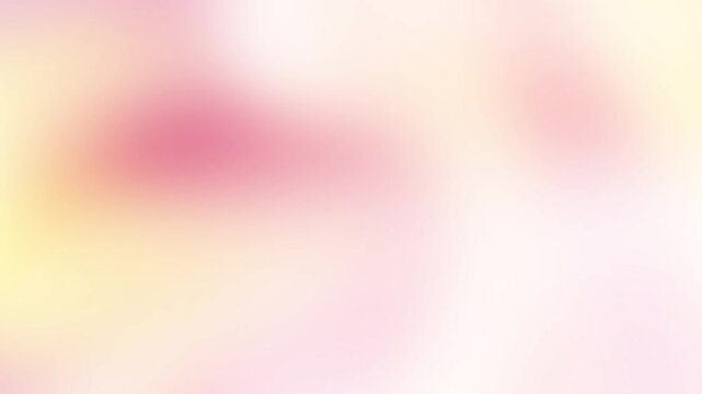 Bright clean soft peach orange pastel pink and warm white gradient background loop with subtle glowing liquid light reflections Perfect for video intros and overlays