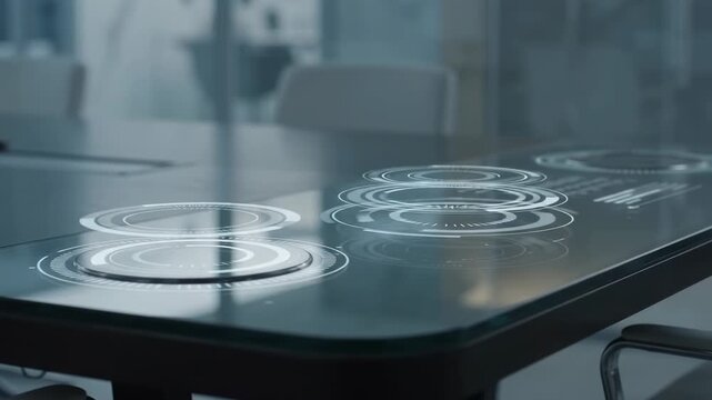 Networked System Visualizing Data Connections in a Modern Office Setting