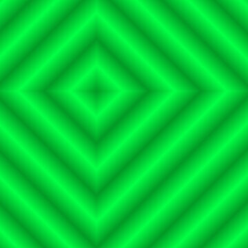 Abstract geometric background pattern with concentric neon green diamond squares
