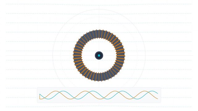 Electronic Fluxgate Magnetometer Sensor Core with Toroidal Permalloy Ring and Copper Windings