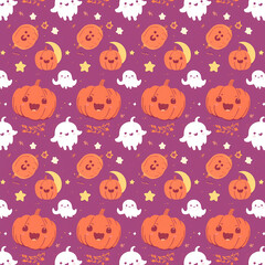 Fototapeta premium seamless pattern Halloween Edition 