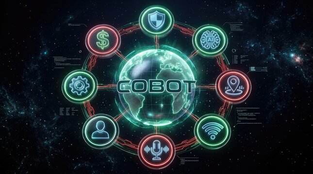 Global automated system network integrating digital services around