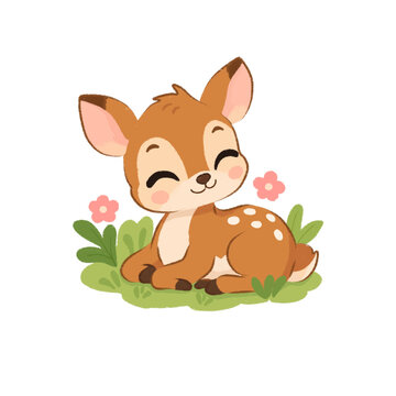 cute mouse deer 