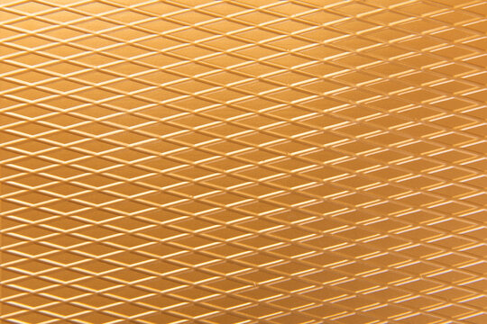 Metallic Gold Diamond Mesh Texture Background