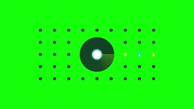 Green Button Interface With Checkmark