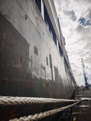 ship in the harbor © sailor's eye