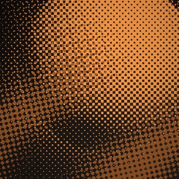 Fondo abstracto con patr&oacute;n de puntos de semitono en bucle sin costuras