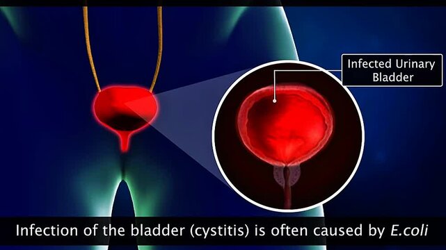 Cystitis is commonly caused by bacteria entering the bladder, but chemicals, radiation, or irritation may also contribute.