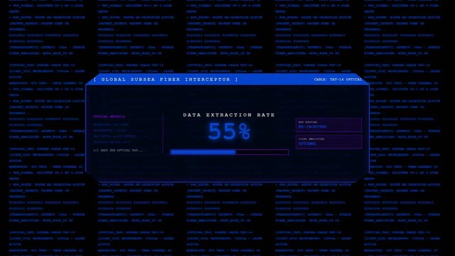 Transatlantic Cable Hijacked Optical Tap Data Exfiltration Alert.