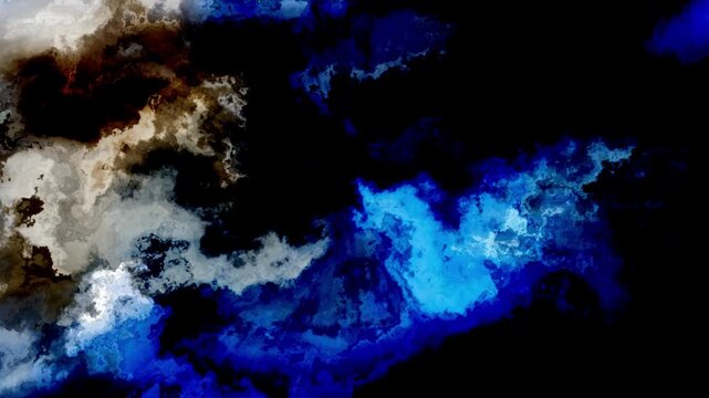 抽象的な水彩画のモーショングラフィックス背景