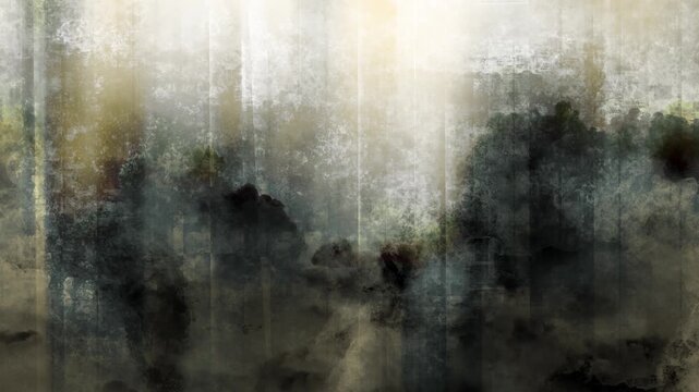 抽象的　水墨画　モーショングラフィックス　
背景