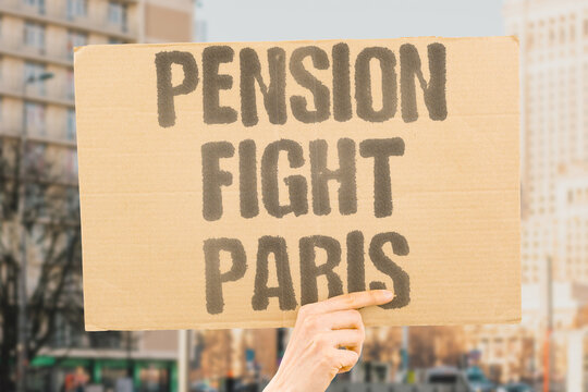 "Pension fight Paris" Retirement rules once again inflame political tensions in France. PENSION. FIGHT. PARIS. REFORM. POLITICS.