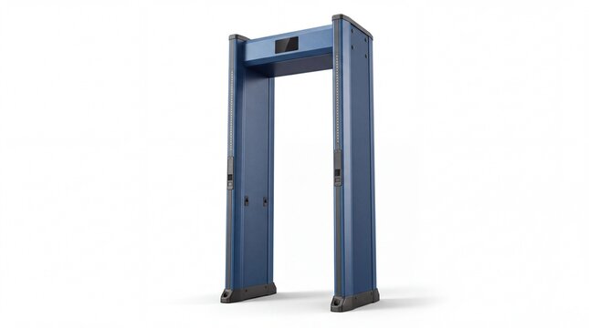Metal detector gate for security screening