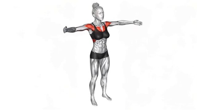 Bodyweight Back Slaps Wrap Arround Stretch
