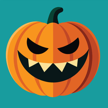 vector cartoon design pumpkin halloween