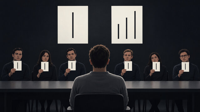 Asch Conformity Experiment Group Pressure Line Judgment