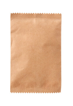 Small brown kraft paper pouch