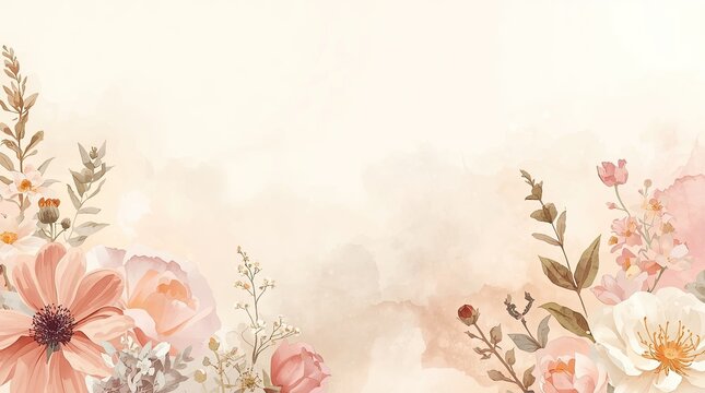 Soft Pastel Floral