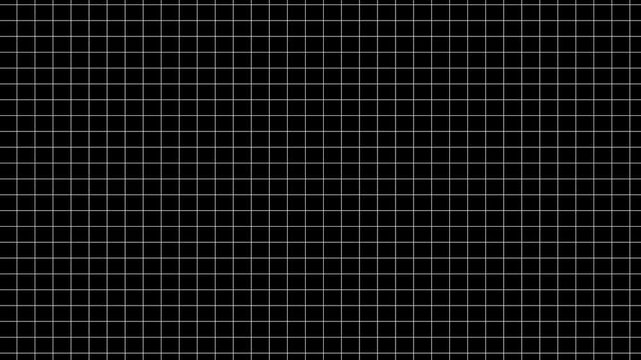 Grid line black white gird seamless pattern. Abstract grid Line,black straight lines on black background.