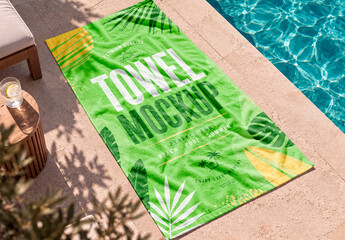 Pool Towel Mockup