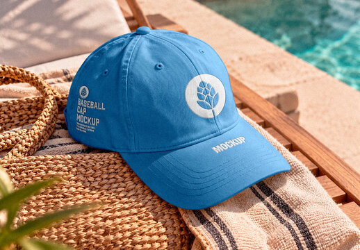 Baseball Cap Mockup