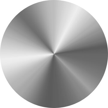 Circular metallic gradient texture creating a clean, modern, and high tech background