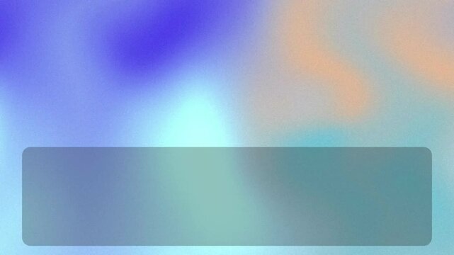 Abstract soft gradient background with a rectangular glassmorphism overlay element.
