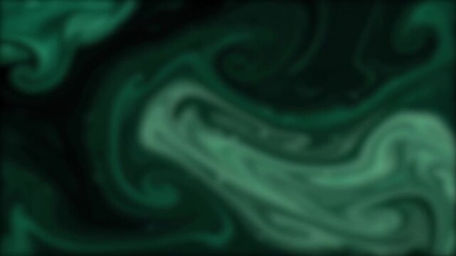 Dark Green Black Gradient Background Forest Emerald Moody Soft Glow Smooth Flowing Motion Video