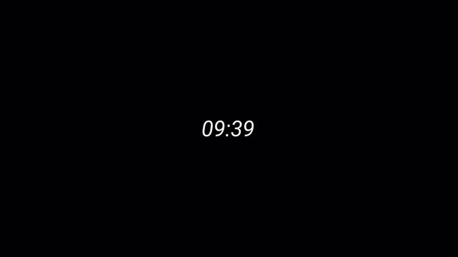 13 Minute Countdown Timer Animation &ndash; Animated Countdown Timer