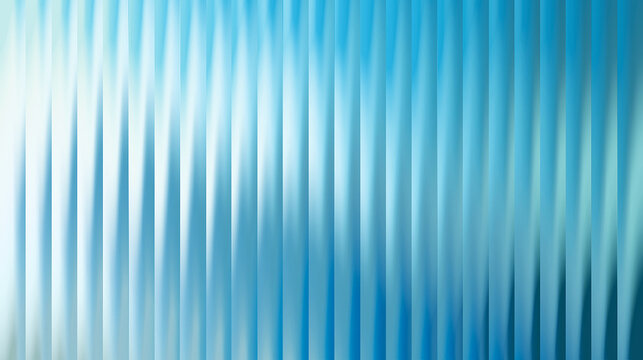Abstract background, featuring vertical light, blue stripes with, soft gradient transitions