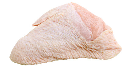 Raw chicken breast fillet with skin on © Ludwig