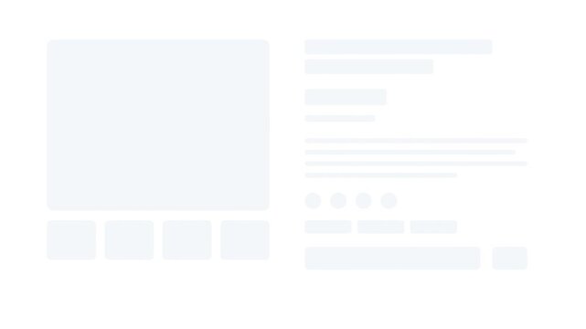 Loading skeleton animation for web and app interfaces