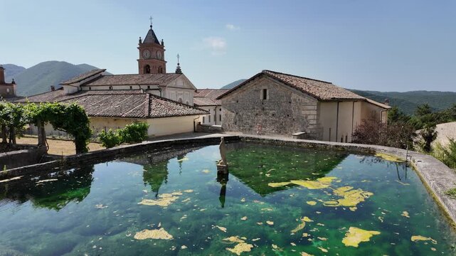 The marvelous Certosa di Trisulti, near Collepardo, Province of Frosinone, Lazio, Italy. June-20-2026